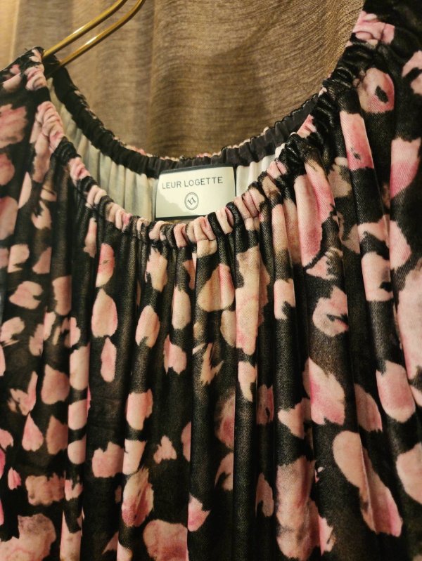 画像3: petal velvet top  (BK)