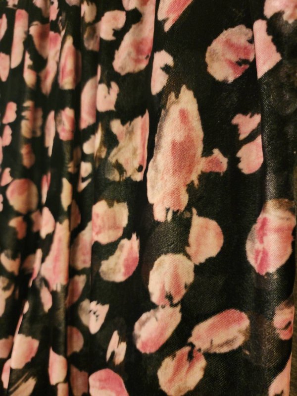 画像2: petal velvet pants (BK)
