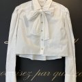 Cotton blouse (03570:WH)