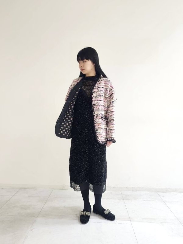 画像11: thread tweed jacket (BK)