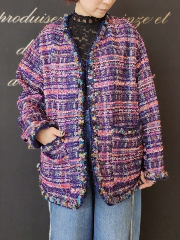 画像6: emiri tweed jacket (PP)