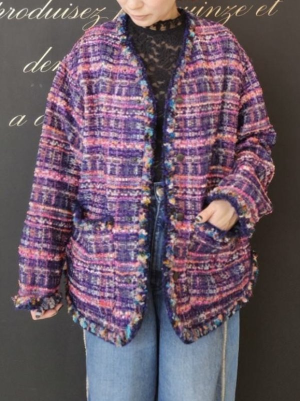 画像7: emiri tweed jacket (PP)