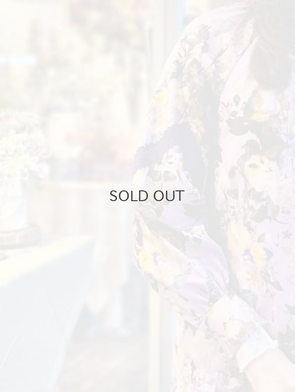 画像5: 別注!! print gather dress (BR)