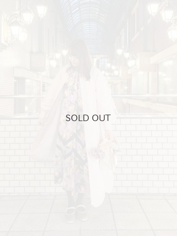 画像6: 別注!! print gather dress (BR)