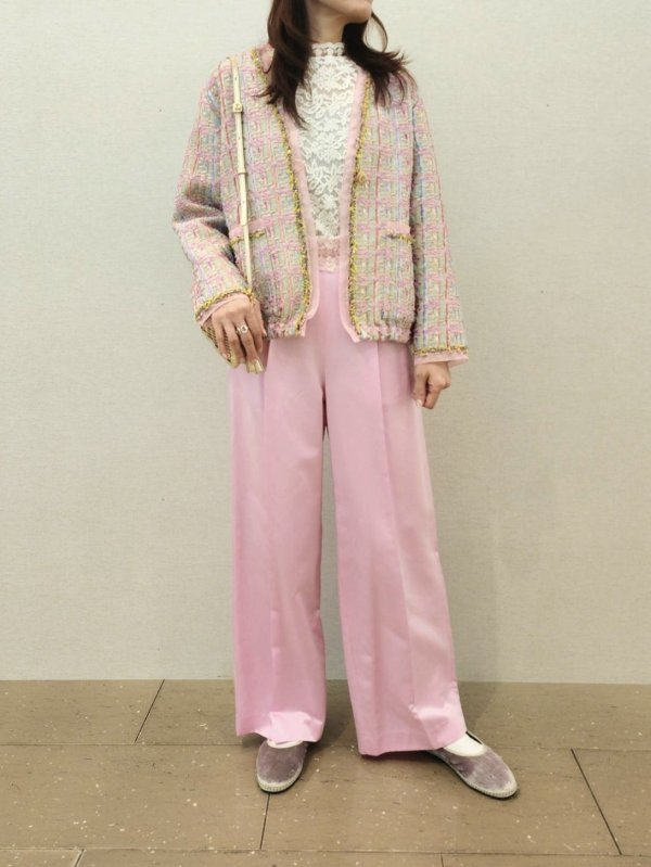 画像17: SALE30%OFF!! Powder satin pants (PK)