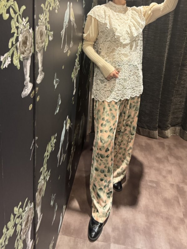 画像10: petal velvet pants (BG)