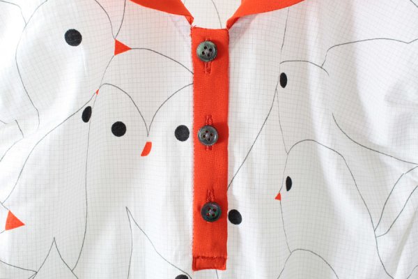 画像4: ☆ キャズエドゥミ 別注スペシャルアイテム sea fowl ドレス YS3750（WH）