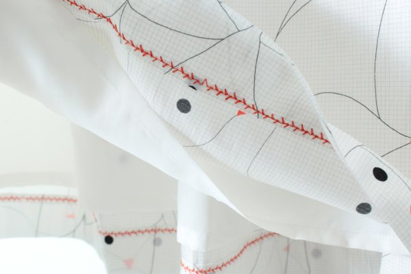 画像6: ☆ キャズエドゥミ 別注スペシャルアイテム sea fowl ドレス YS3750（WH）