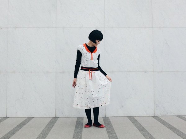 画像14: ☆ キャズエドゥミ 別注スペシャルアイテム sea fowl ドレス YS3750（WH）