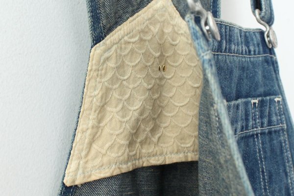 画像12: always オーバーオール (DN4494E:BL)