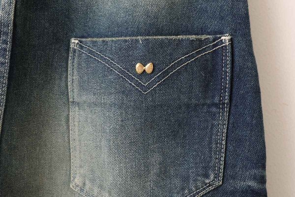 画像9: always newテーパードデニム DN4538D (BL)