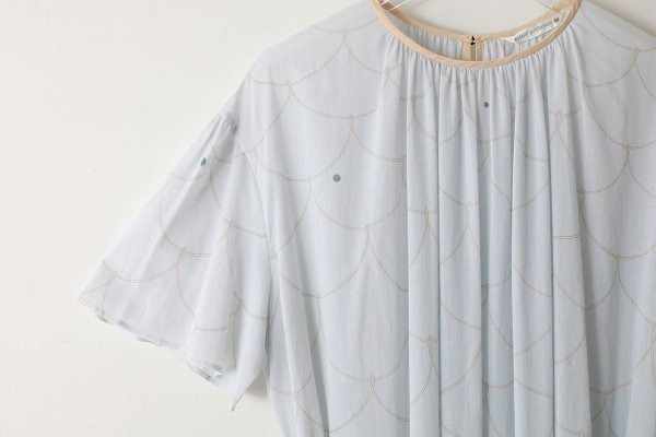 画像4: ◎ löysä ギャザードレス (ACS3063:LBL)