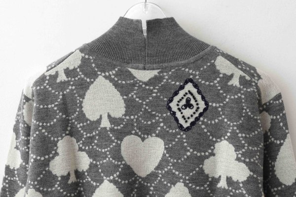 画像10: forest card ニットプルオーバー (ADA8042:GY)