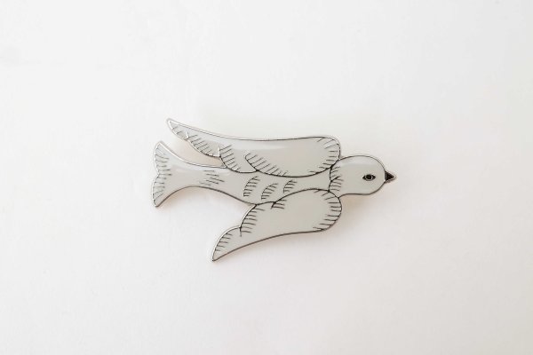 画像2: wind bird ブローチ (ADA7740)
