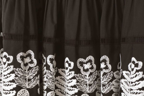 画像6: swing garden スカート (ADA5420:BK)