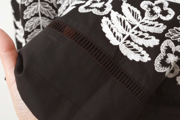 画像11: swing garden スカート (ADA5420:BK)