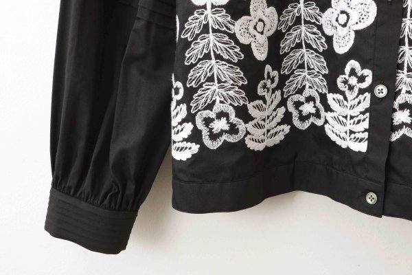 画像6: swing garden ブラウス (ADA1395:BK)