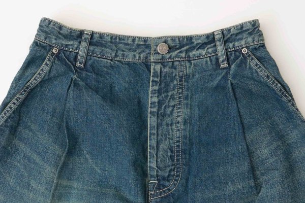 画像3: every day ニーパネルデニム DN4643 (BL)
