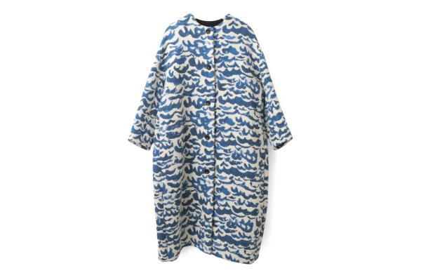 画像1: sea sky クルーネックコート (ADA6819:BLMX)