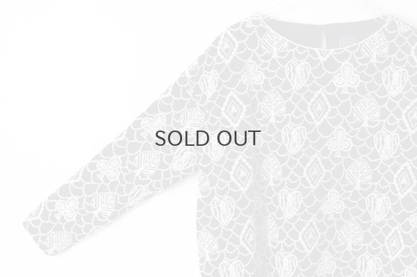 画像5: forest card ブラウス (ADA1403:BK)