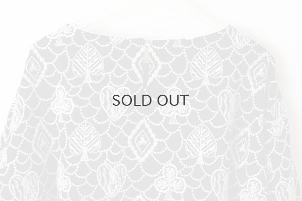 画像10: forest card ブラウス (ADA1403:BK)