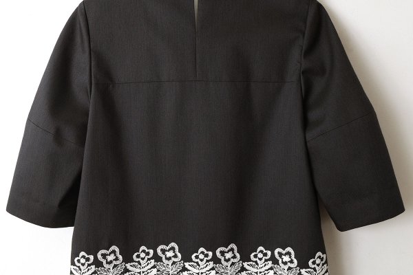 画像13: swing garden ランタンスリーブドレス (ADA3177:DNV)