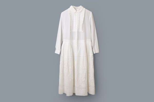 画像1: swing garden ドレス (ADA3175:WH)