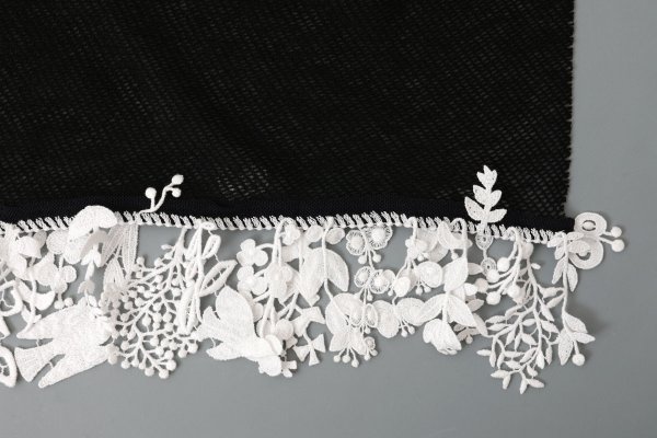 画像4: forest parade ストール (ADA7729:BK)