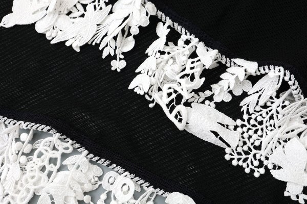 画像6: forest parade ストール (ADA7729:BK)