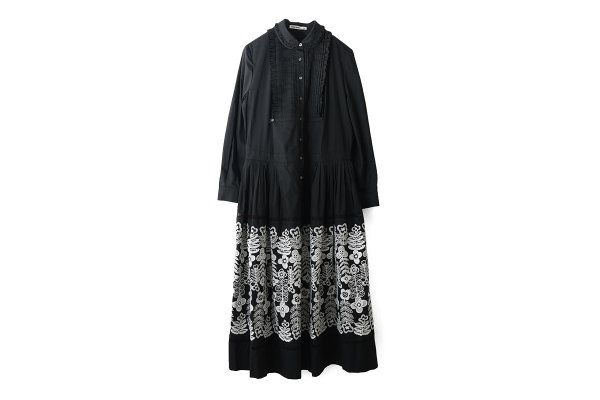 画像1: swing garden ドレス (ADA3175:BK)