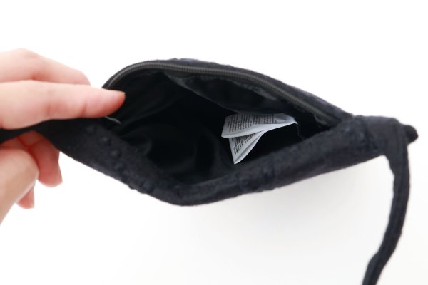 画像6: tambourine pocket bag (ADA9305:DNV)