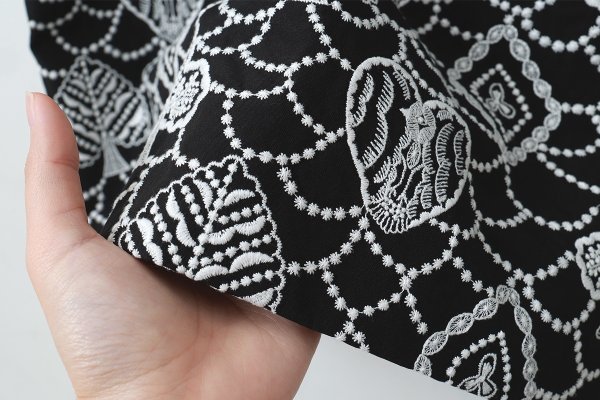 画像9: forest card コート (ADA6813:BK)