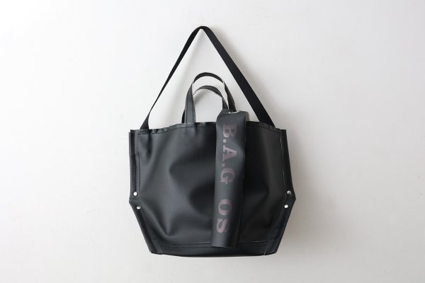 画像4: PVC Y字トート M・6号 PVCキャンバス (14531:IVBK)