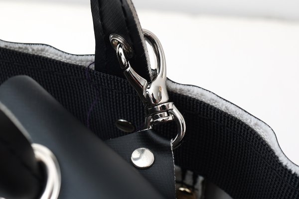 画像8: PVC Y字トート M・6号 PVCキャンバス (14531:IVBK)