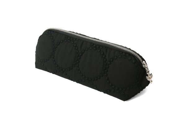 画像1: quartz pouch -tambourine- (ADA7713:BK)