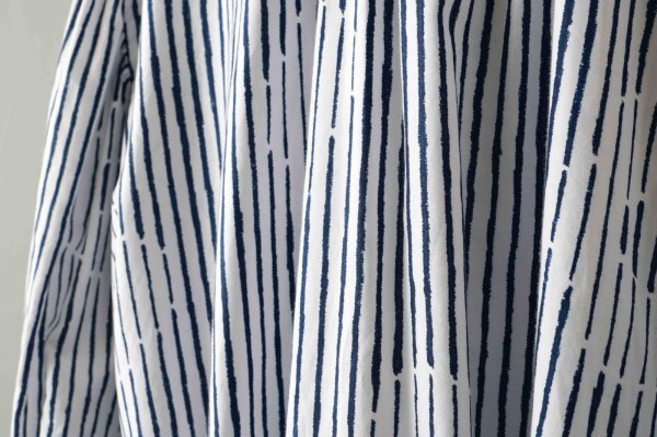 画像14: misty flower スタンドカラーギャザードレス (ADA3178:WH)