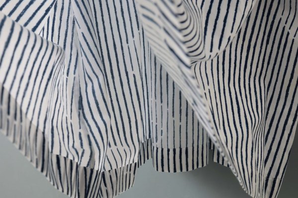 画像10: misty flower スタンドカラーギャザードレス (ADA3178:WH)