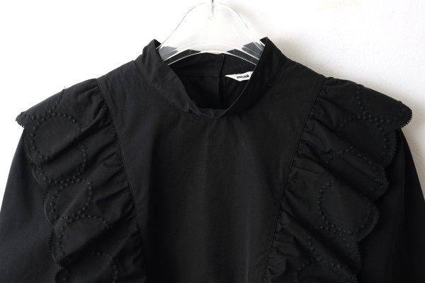 画像3: tambourine ラグランスリーブブラウス (ADA1399:BK)