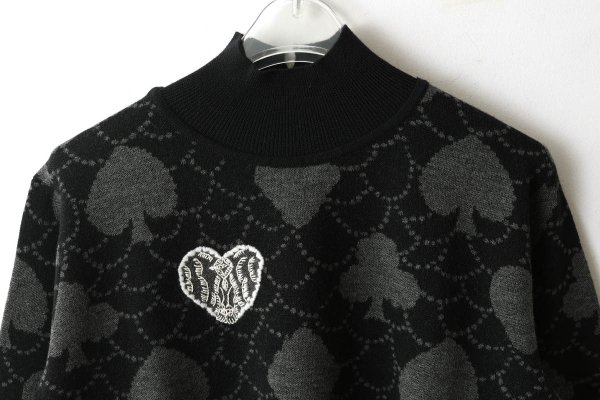 画像3: forest card ニットプルオーバー (ADA8042:DNV)