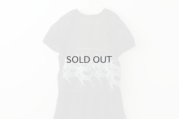 画像13: papurikko ラグランギャザーブラウス (ADS1378:BK)