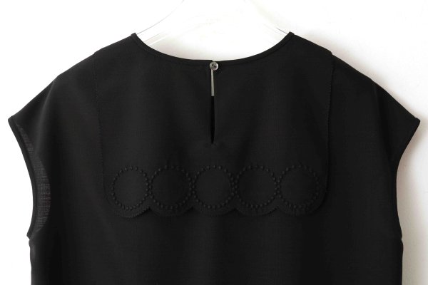 画像9: tambourine フレンチスリーブブラウス (ADS1357:BK)