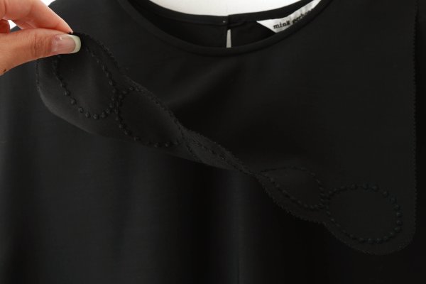 画像4: tambourine フレンチスリーブブラウス (ADS1357:BK)