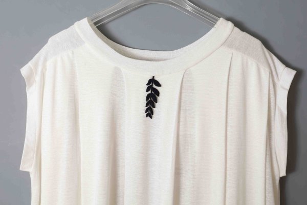 画像3: viileä フレンチスリーブプルオーバー (ADS8978:WH)