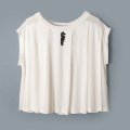 viileä フレンチスリーブプルオーバー (ADS8978:WH)
