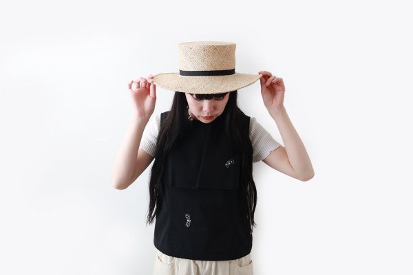 画像14: choucho ノースリーブブラウス (ADS1364:BK)