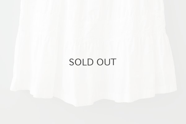 画像5: tambourine ティアードスカート (ADS5402:WH)