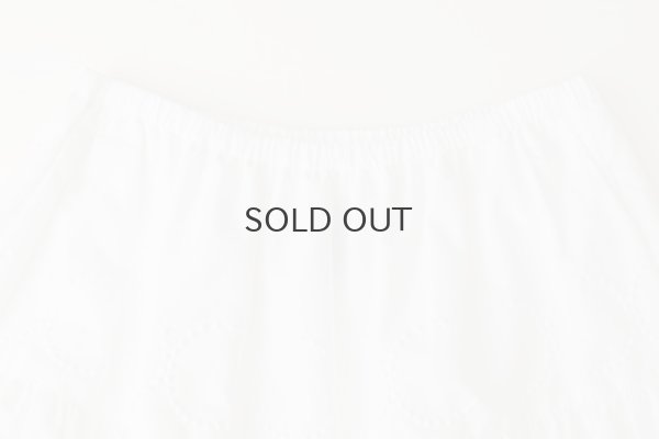 画像3: tambourine ティアードスカート (ADS5402:WH)