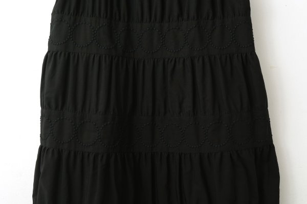 画像7: tambourine ティアードドレス (ADS3144:BK)