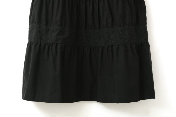 画像8: tambourine ティアードドレス (ADS3144:BK)