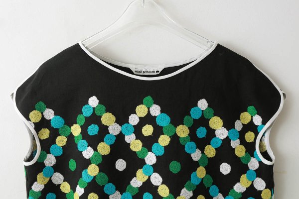 画像3: ◯lueur フレンチスリーブブラウス (ADS1377:BK)